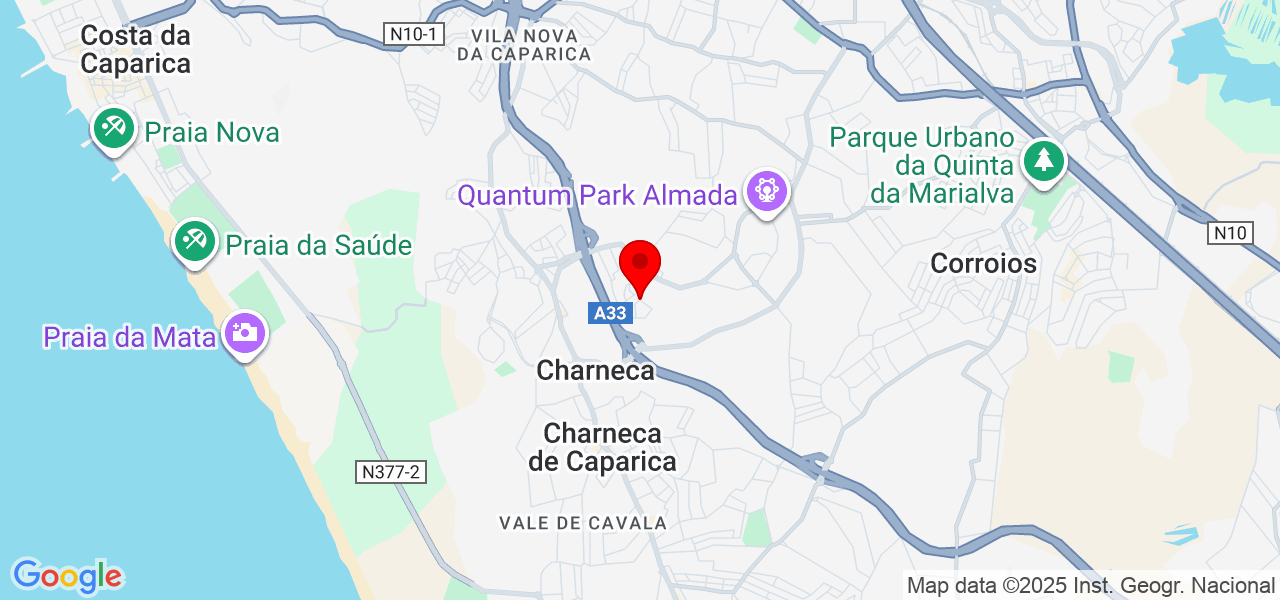 Argentina - Setúbal - Almada - Karte
