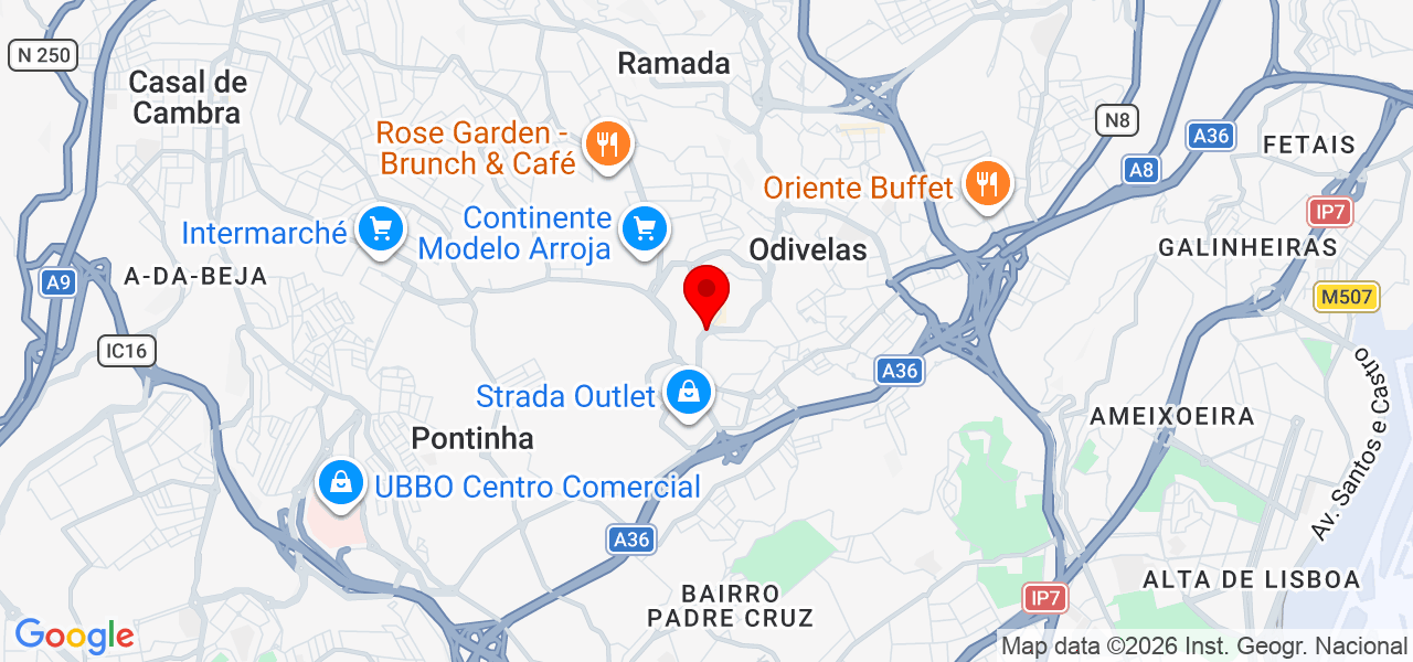 Massagens - Lisboa - Odivelas - Carte
