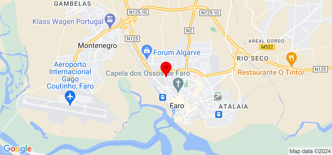 Farias - Faro - Faro - Mapa