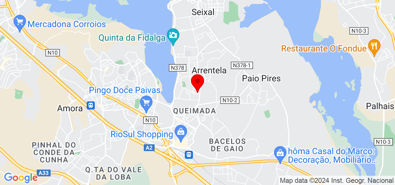 Cuidadora de idosos - Setúbal - Seixal - Map