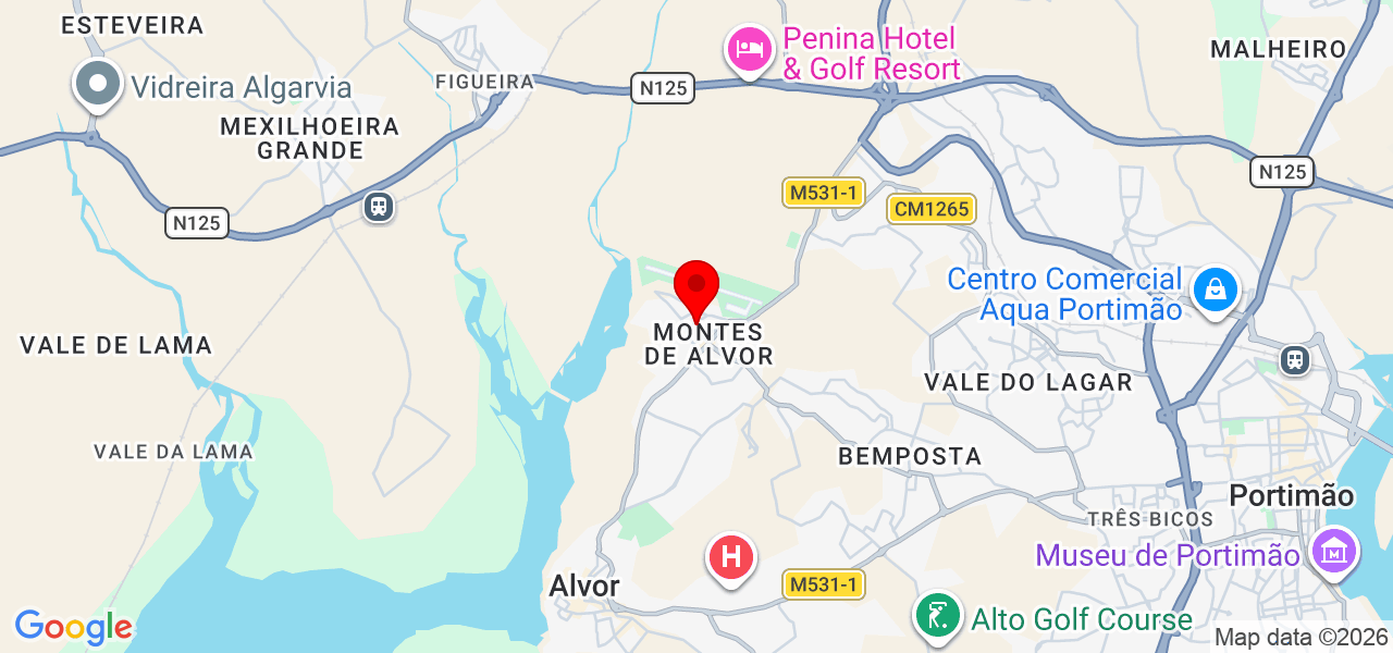 Misael - Faro - Portimão - Map