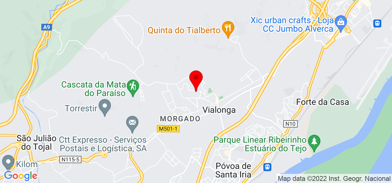 João Rosa - Lisboa - Vila Franca de Xira - Karte