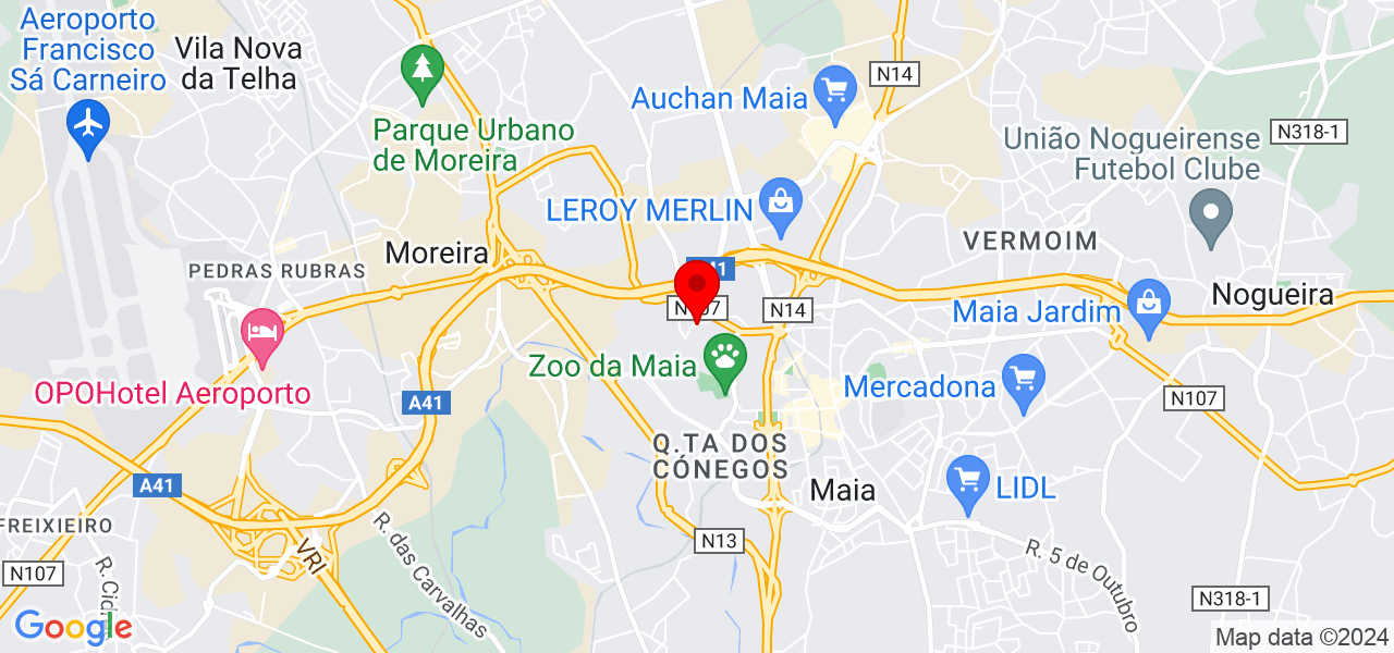 Lar doce Lar - Porto - Maia - Map