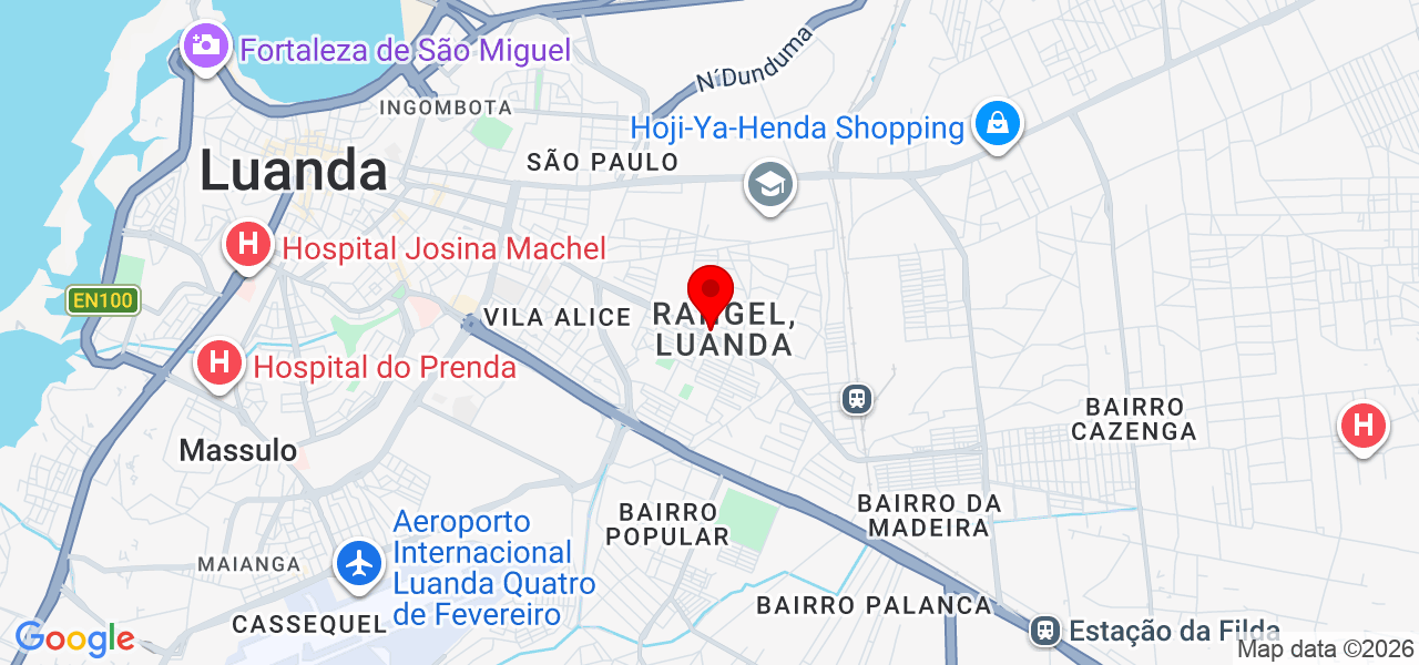 DARKLINY - Luanda - Rangel - Mapa