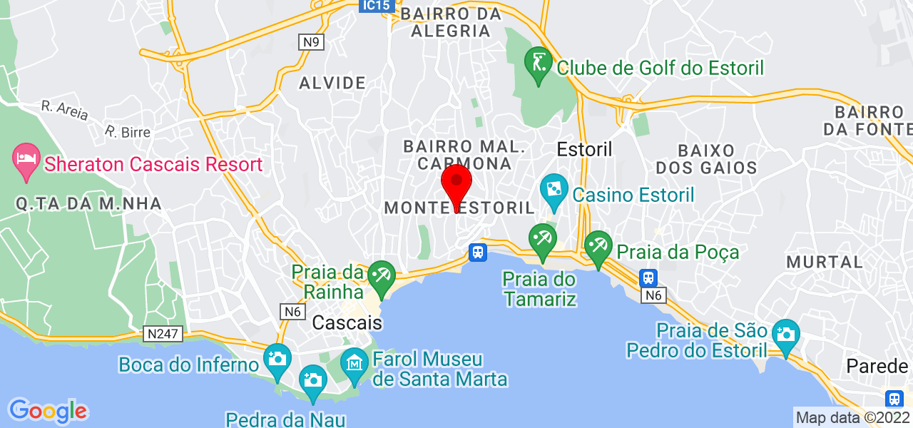 Somethingbeautiful - Lisboa - Cascais - Map