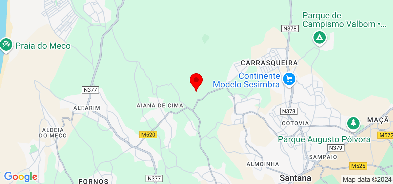 Jesiana - Setúbal - Sesimbra - Carte