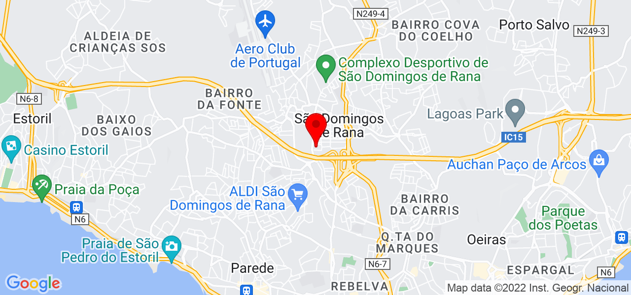 Nicole - Lisboa - Cascais - Map