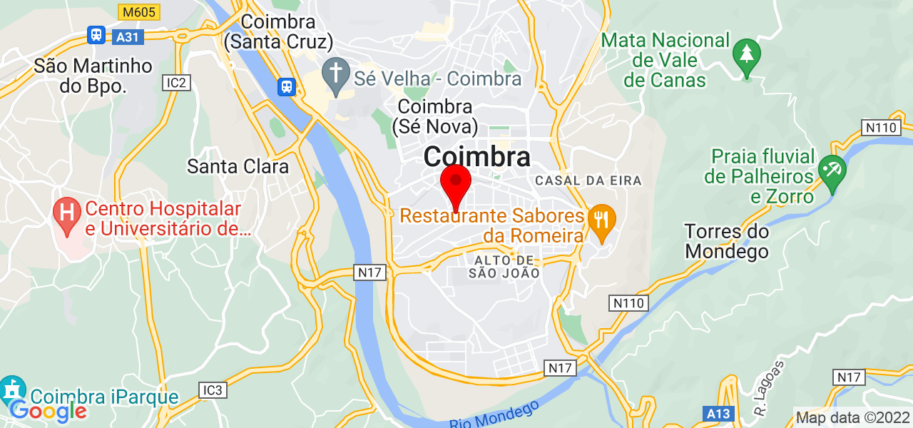 Ana - Coimbra - Coimbra - Mapa