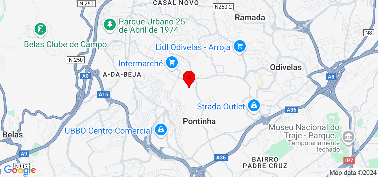 Aphonso - Lisboa - Odivelas - Map