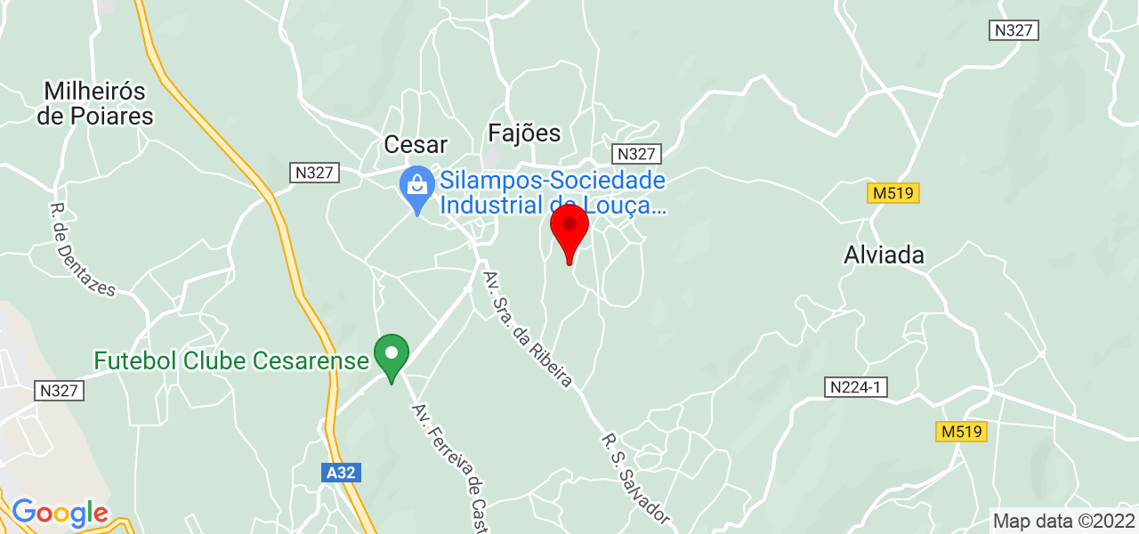 Ana santos - Aveiro - Oliveira de Azeméis - Mapa