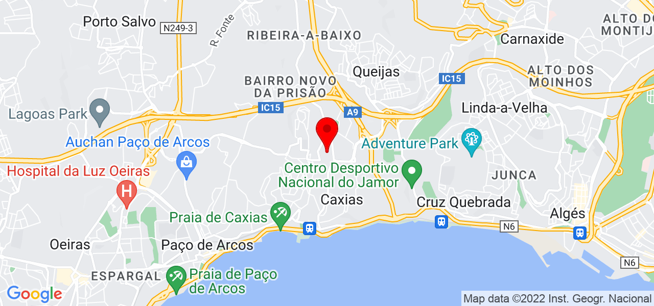 Carlos Pereira - Lisboa - Oeiras - Mapa