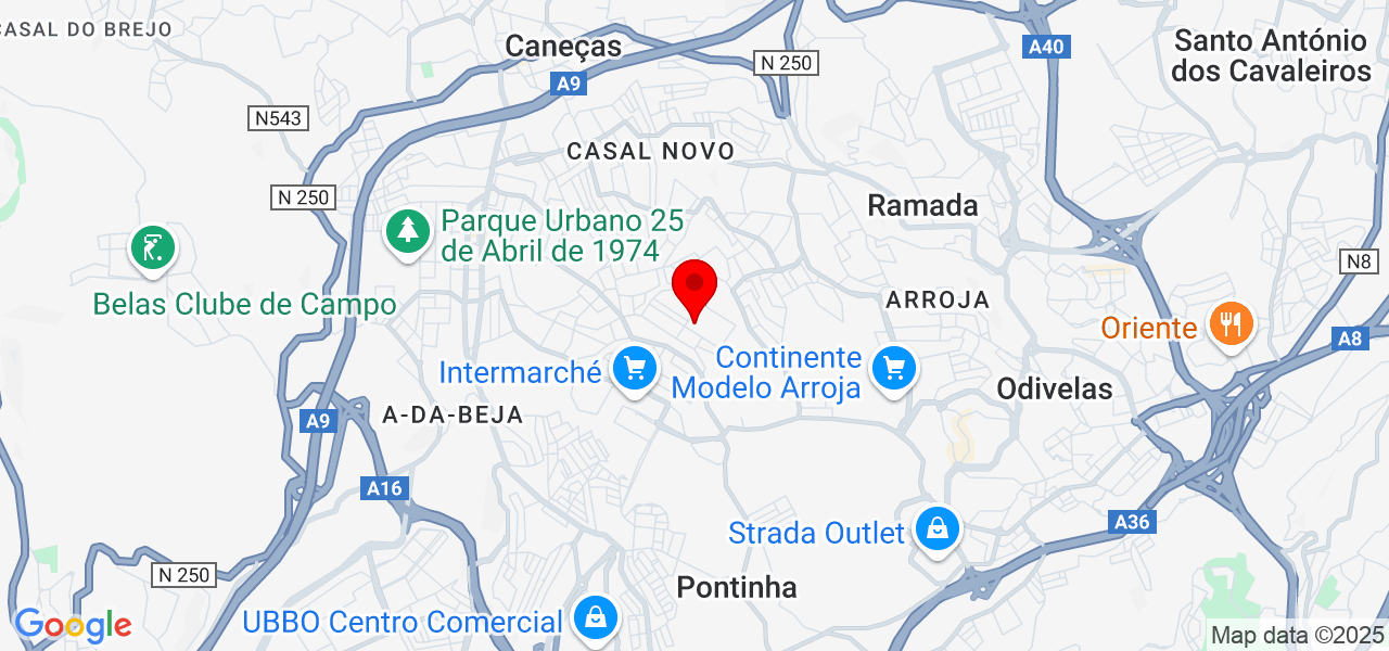 Carla paulo - Lisboa - Odivelas - Map