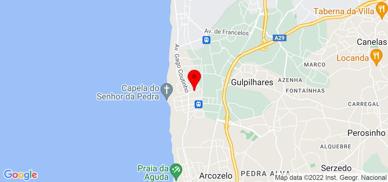Sara Costa - Porto - Vila Nova de Gaia - Mapa