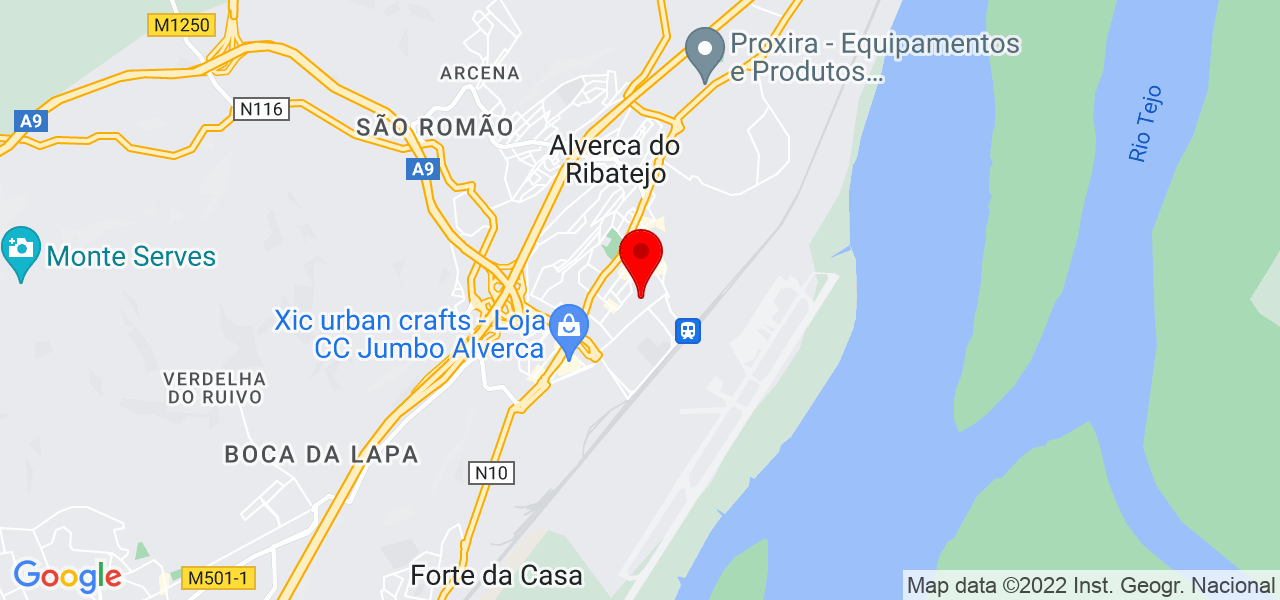 Edu Rodrigues - Lisboa - Vila Franca de Xira - Mapa