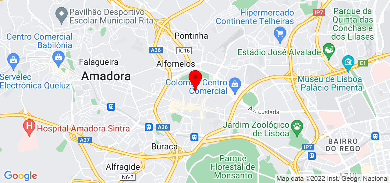 Fernando Martins - Lisboa - Lisboa - Mapa
