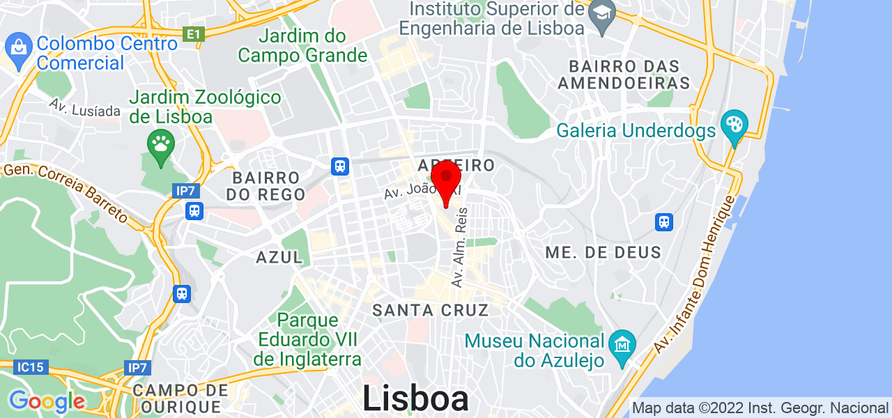 Leonor Afonso Lopes - Lisboa - Lisboa - Mapa