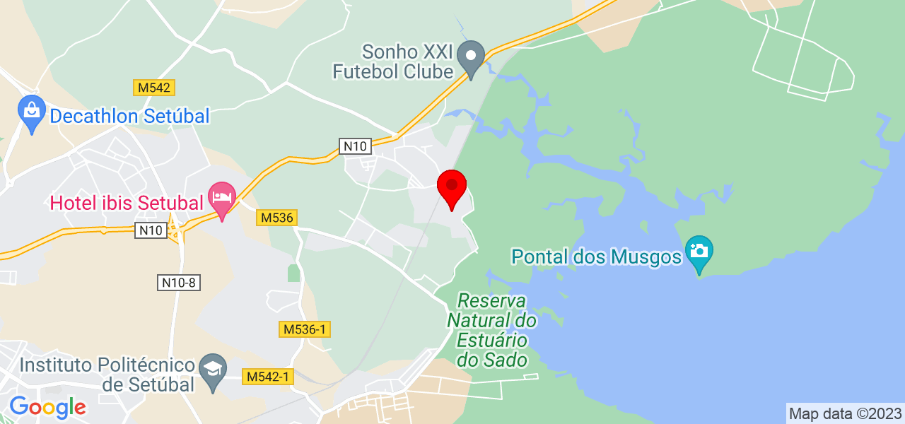 D&W remodelaçoes - Setúbal - Setúbal - Mapa