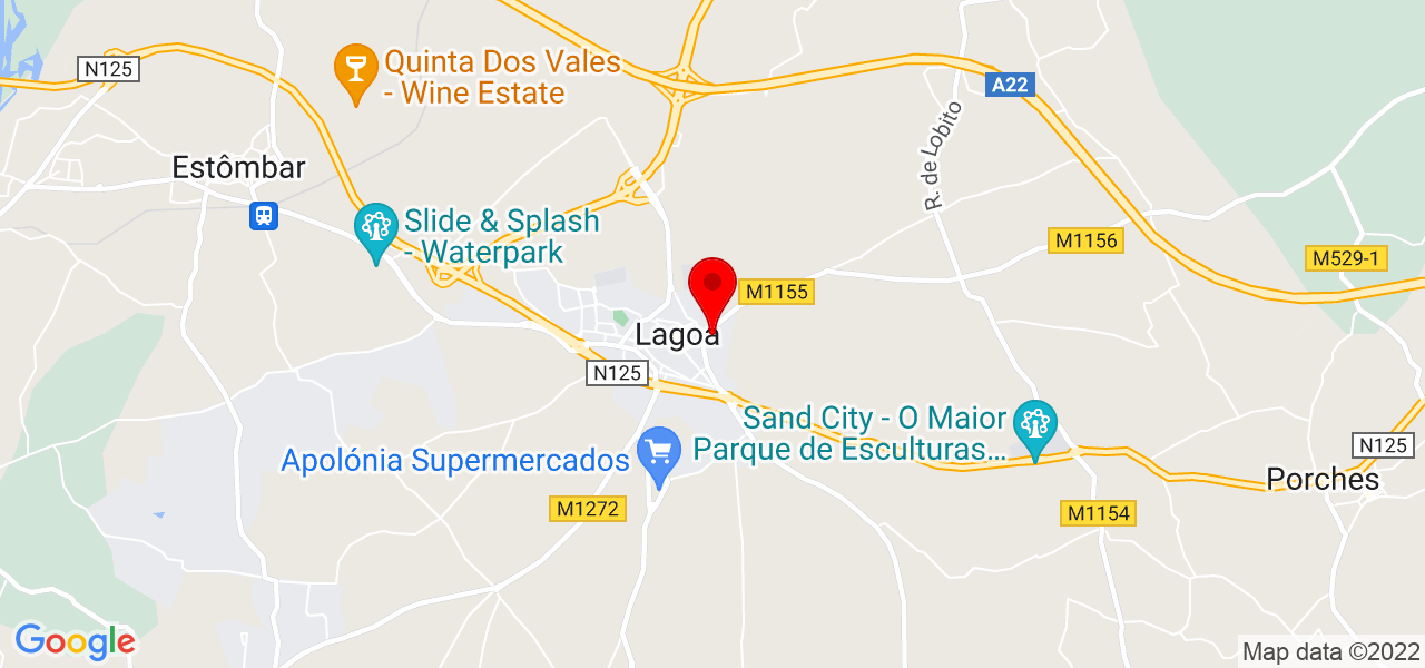 Doré Design - Faro - Lagoa - Mapa