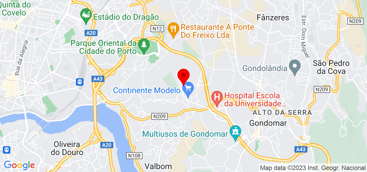 Jo&atilde;o Rocha - Porto - Gondomar - Mapa