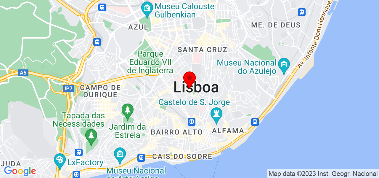 Zoom Limpezas - Lisboa - Lisboa - Mapa