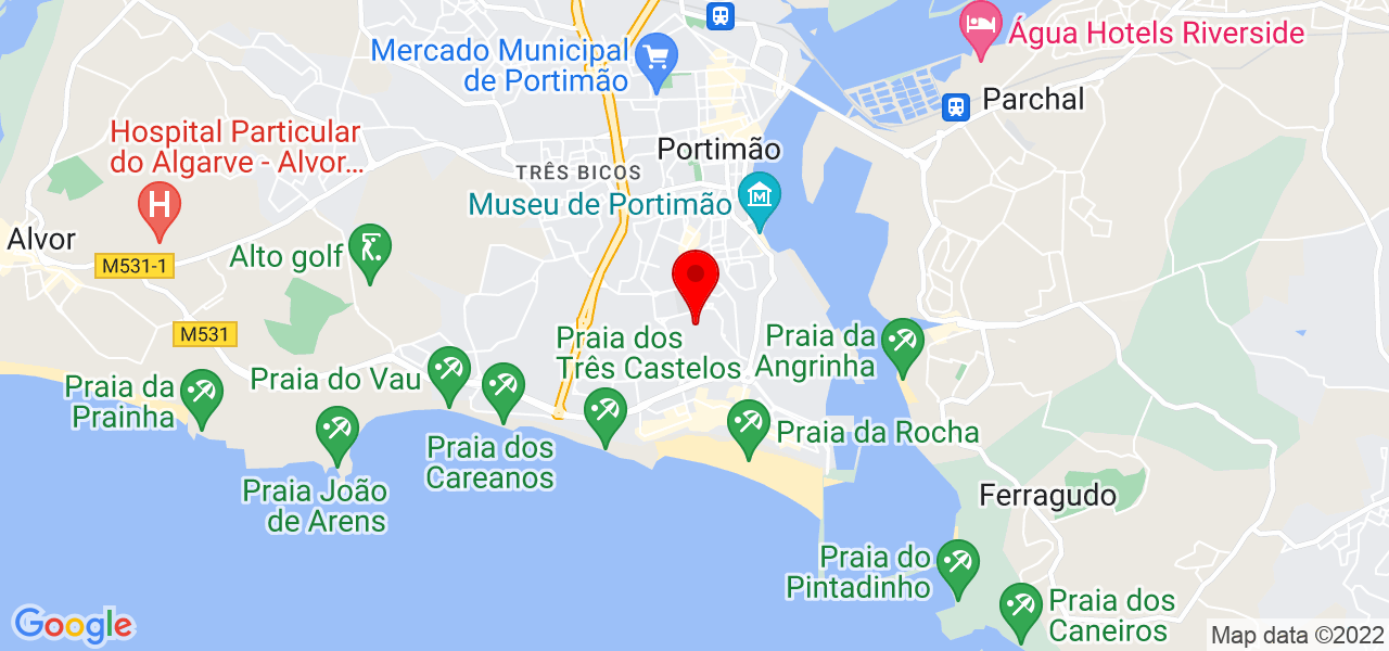 Algarquatro - Contabilidade e Gestão Saraiva - Faro - Portimão - Mapa