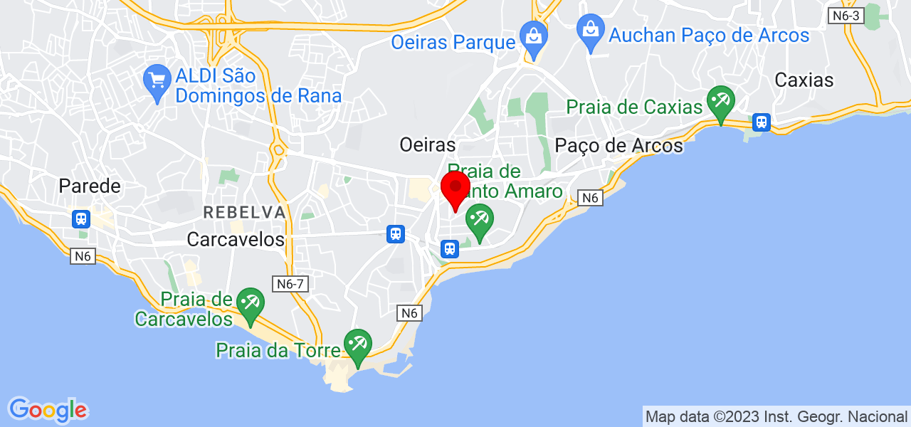 Rafael Bernardino - Lisboa - Oeiras - Mapa