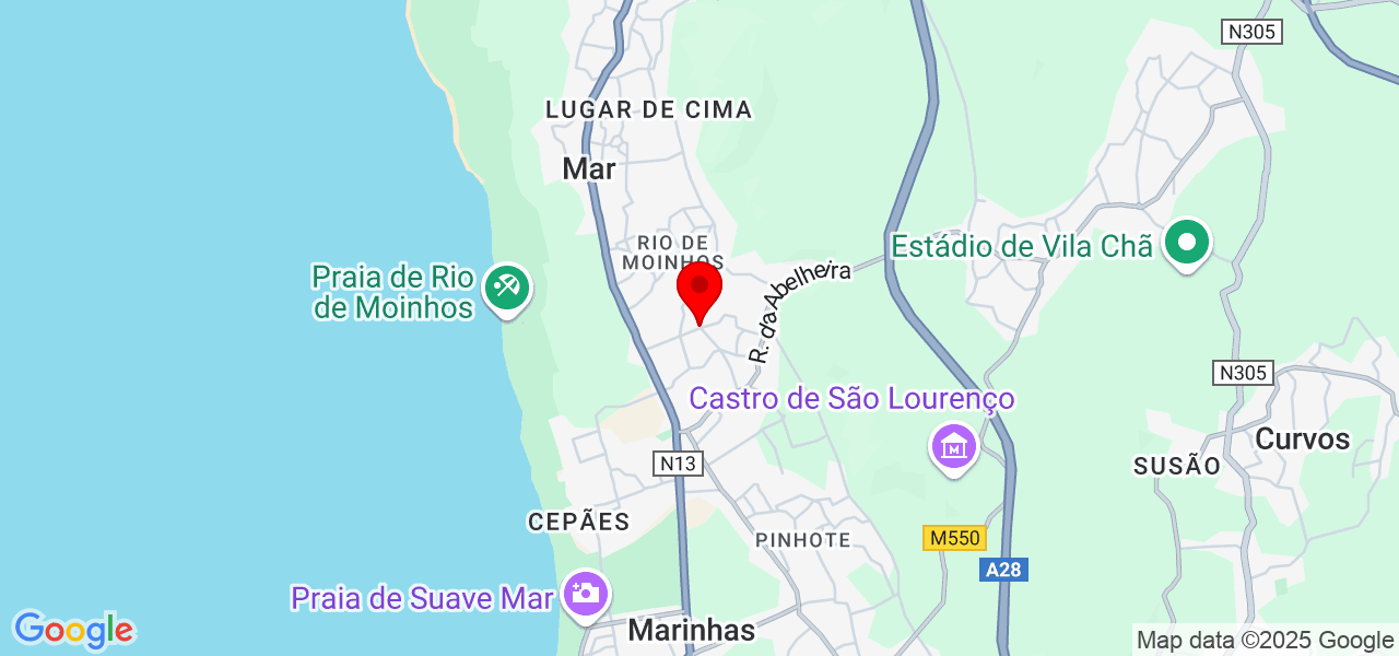 Salty Paw - Braga - Esposende - Map