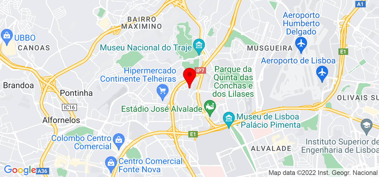 Neves &amp; Ferr&atilde;o,Lda - Lisboa - Lisboa - Mapa
