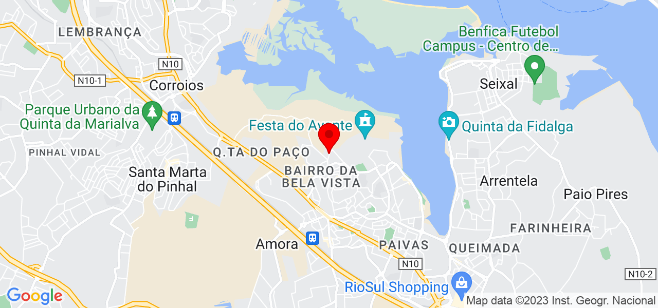 Estofos Maicon  pt - Setúbal - Seixal - Mapa