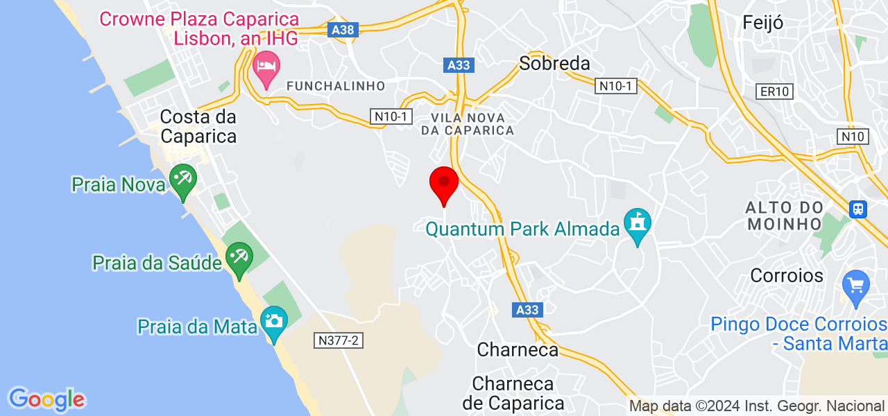 Marta - Setúbal - Almada - Map