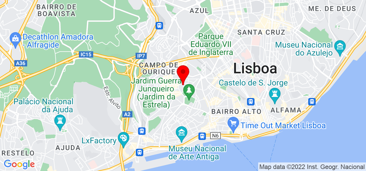 Catarina Boavida - Lisboa - Lisboa - Mapa
