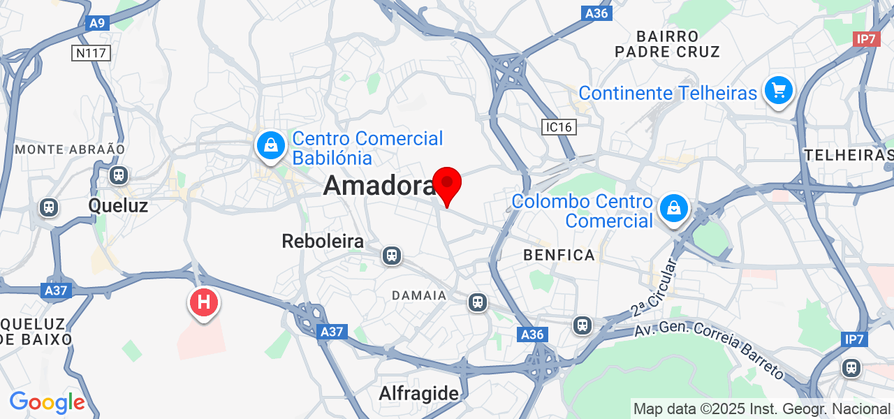 Ricardo Lopes - Lisboa - Amadora - Karte