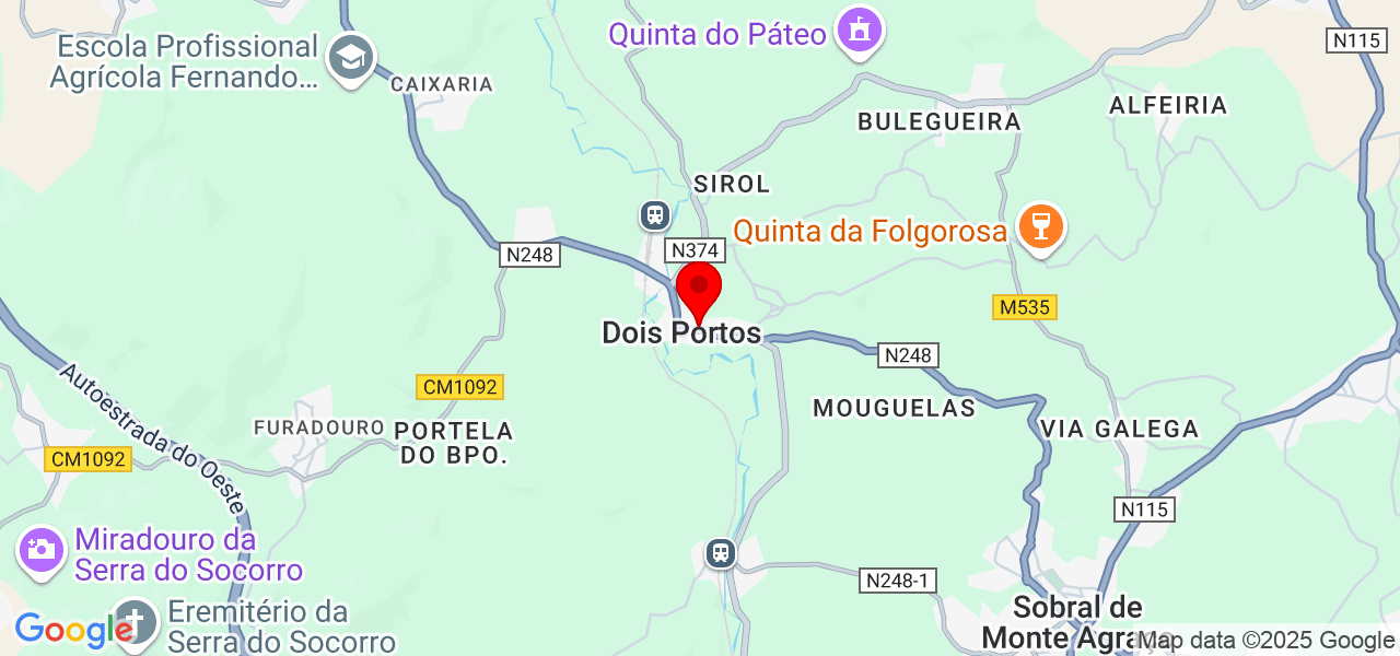 Igor Teixeira - Lisboa - Torres Vedras - Mapa