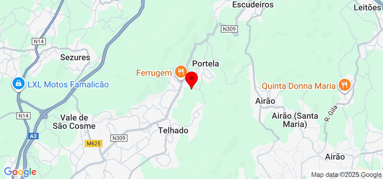 Werinsson Vacholz - Braga - Vila Nova de Famalicão - Mapa