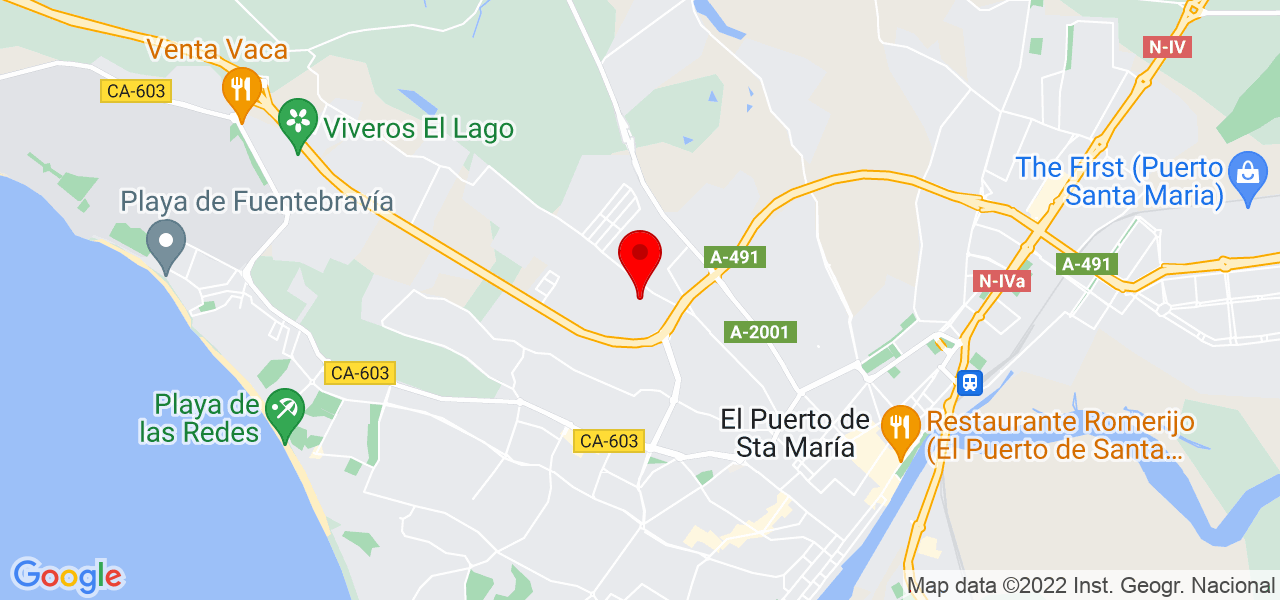 Decora Construcci&oacute;n - Andalucía - El Puerto de Santa María - Mapa