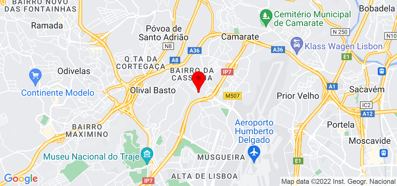 Felipe Santiago - Lisboa - Lisboa - Carte