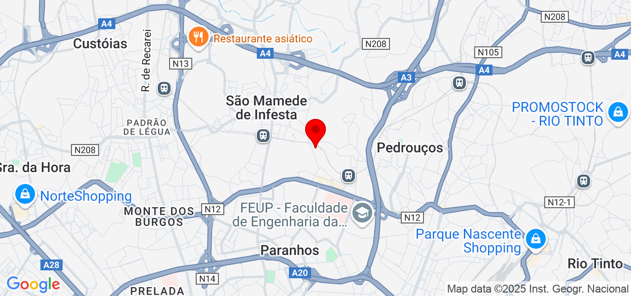 Patr&iacute;cia Costa | Gest&atilde;o de Redes Sociais - Porto - Matosinhos - Map