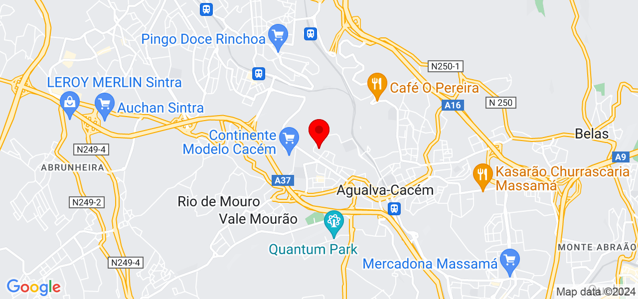 Edna - Lisboa - Sintra - Mapa