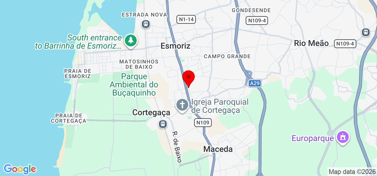 Lenno Albuquerque - Aveiro - Ovar - Carte