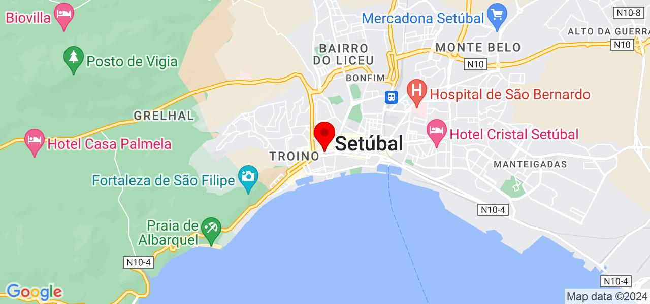 Marcondes Sousa Mendes - Setúbal - Setúbal - Karte