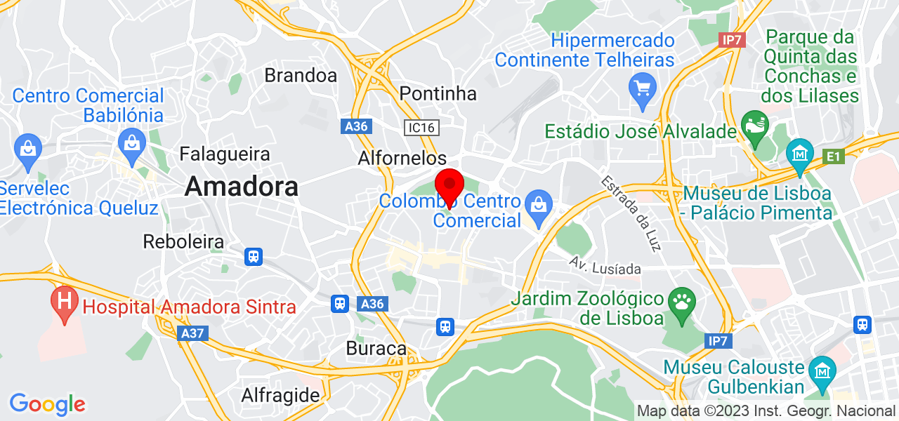 Jos&eacute; Queiroz - Lisboa - Lisboa - Map