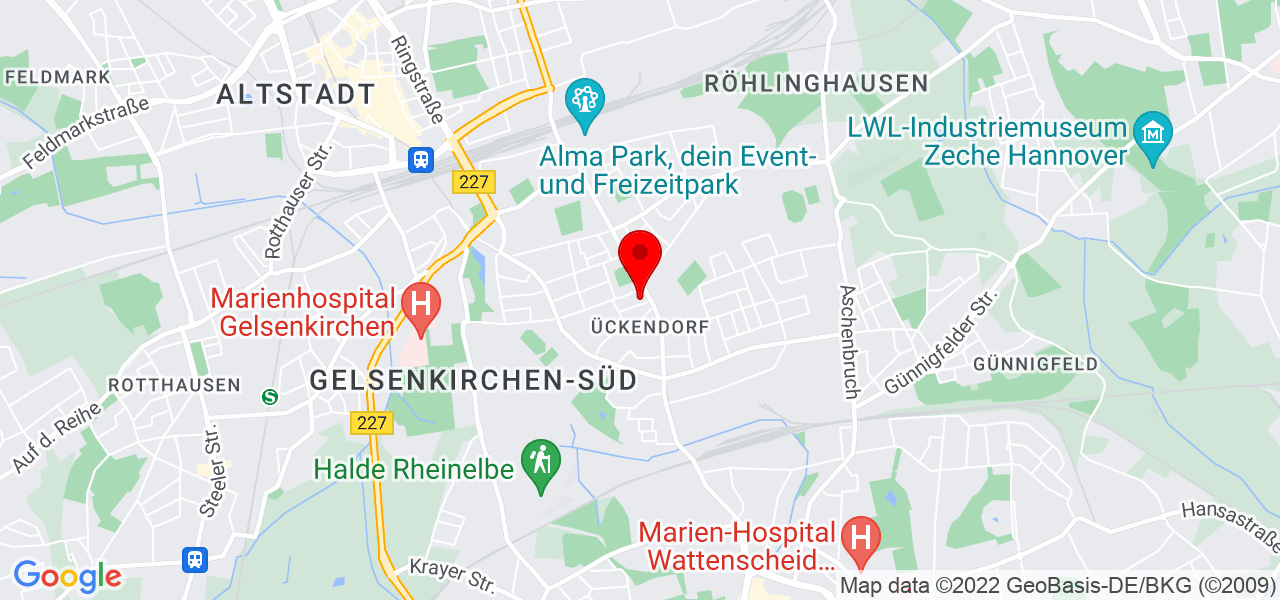 umixx photography - Nordrhein-Westfalen - Gelsenkirchen - Karte