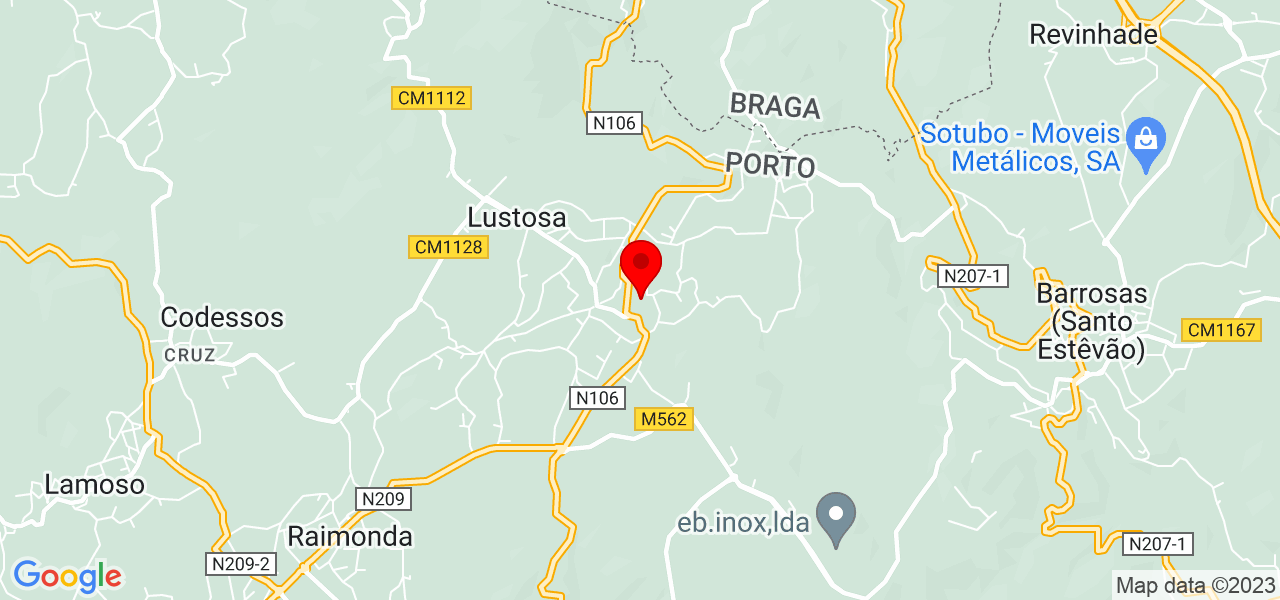 Daniel - Porto - Lousada - Mapa