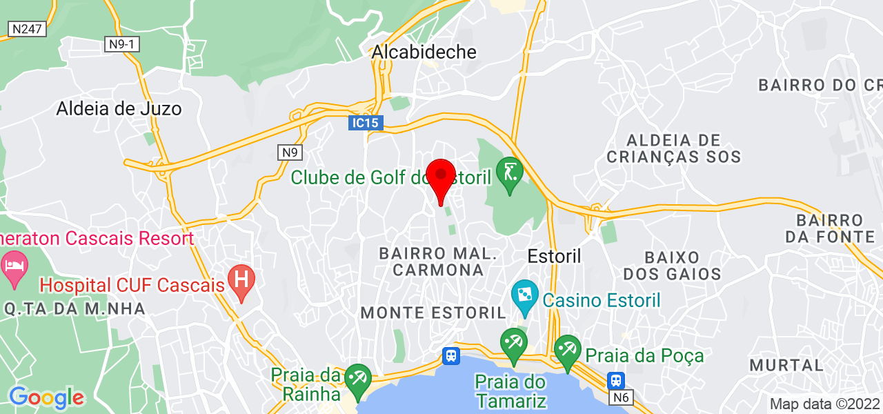 MB Gest - Lisboa - Cascais - Mapa