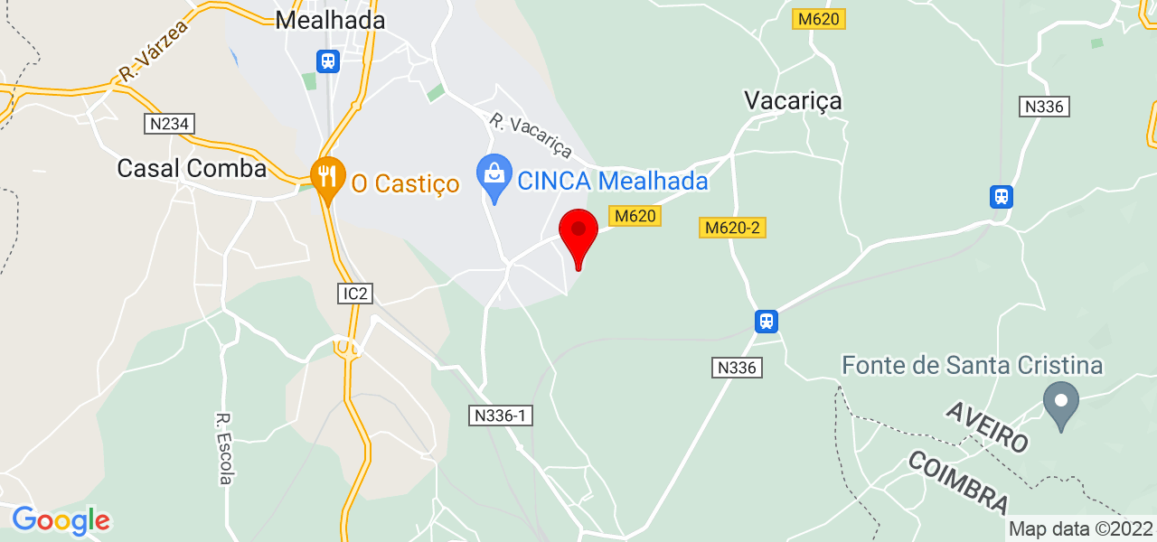 JoséArt - Aveiro - Mealhada - Mapa