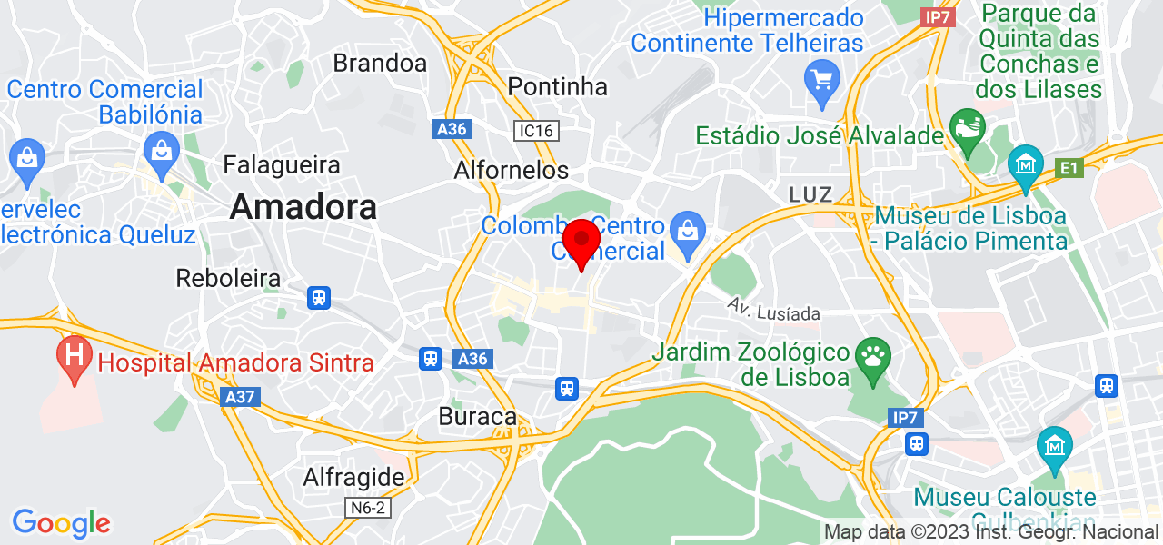 Natallia Peralta Correia - Lisboa - Lisboa - Mapa