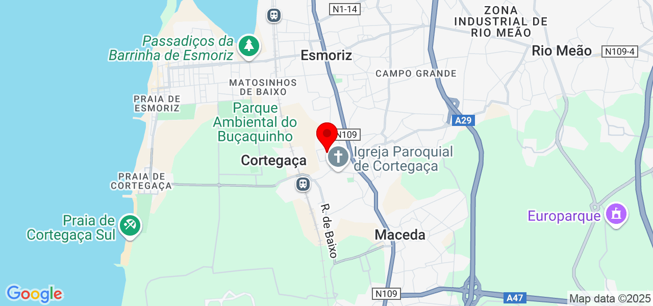 Luís - Aveiro - Ovar - Karte