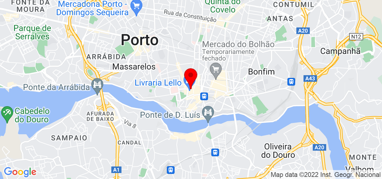 Catarina Alves - Porto - Porto - Mapa