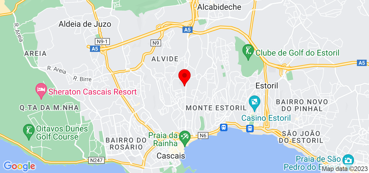 Viviane - Lisboa - Cascais - Mapa