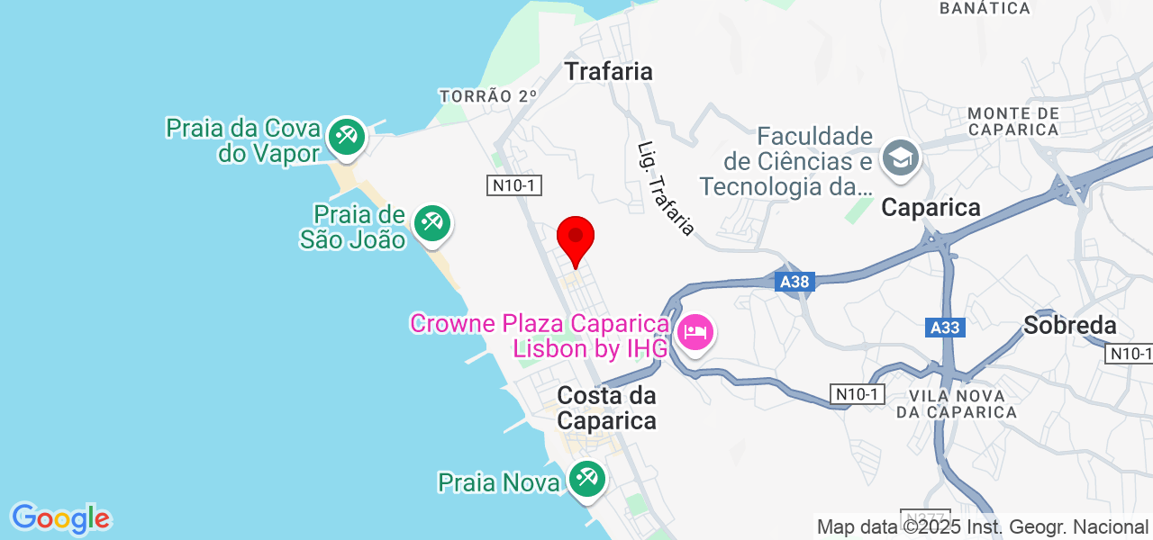 Anny Gomes - Setúbal - Almada - Map